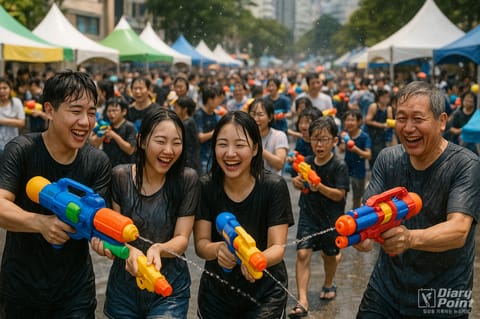 여름, 다시 축제의 계절…물총·코미디·음악으로 피서를!