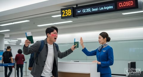 “6분 늦었다고 문도 안 열어줬다”…승객 항의 영상에 쏟아진 역풍