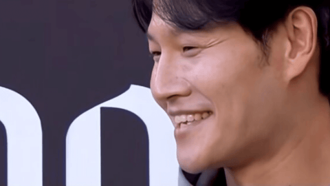 “아내는 어디에?”…김종국 손흥민 관람 중 모습 화제