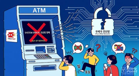 "ATM도 먹통"…우체국 금융 전산망 장애, 3시간 만에 전면 복구