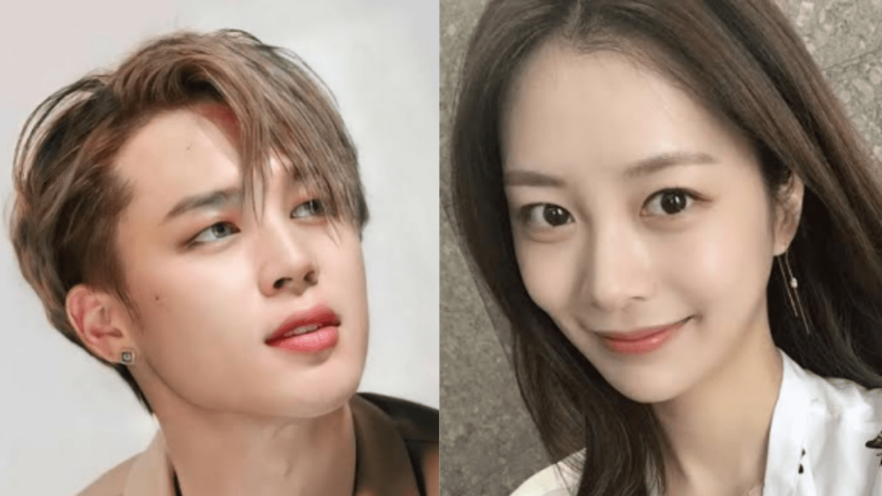 사진=지민, 송다은 SNS