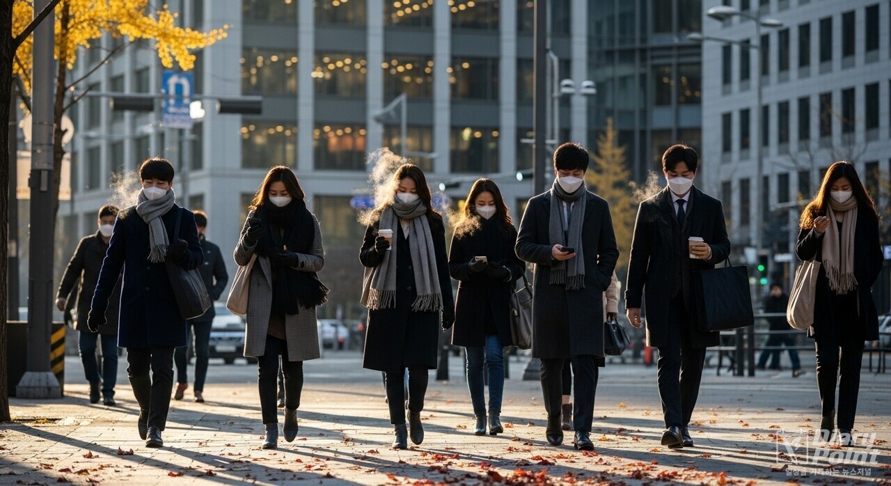 “다음 주 ‘체감 영하권’ 진입”…패딩 꺼내야 할 시기 왔다