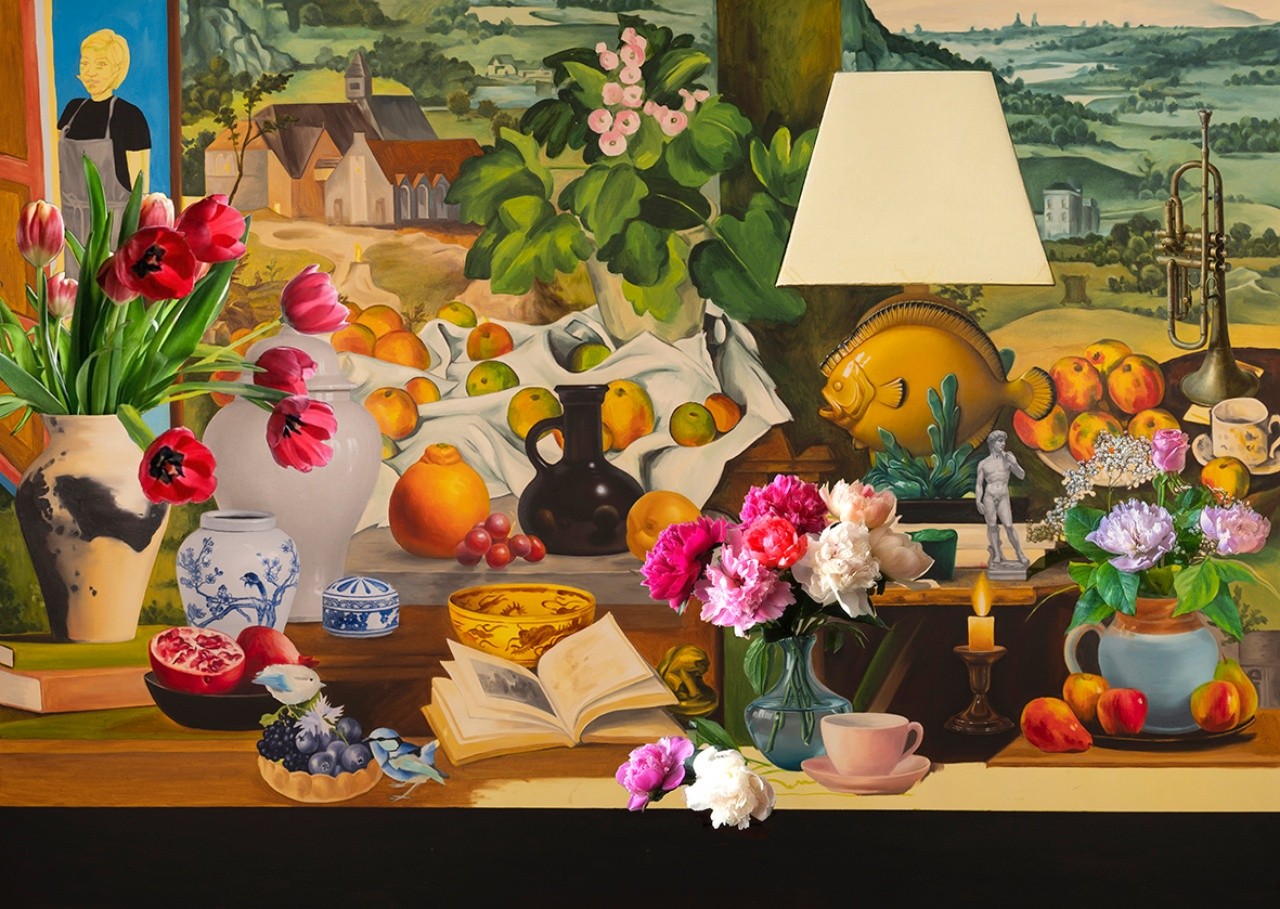 Still Unstill, 2025, Oil on canvas, 162x227.3cm | 사진=써니스튜디오