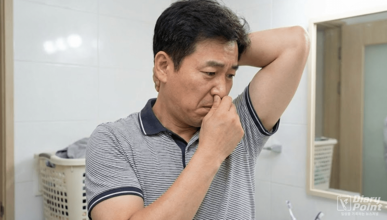 "잘 씻었는데 왜 냄새나지?"…40대부터 몸에서 나는 '노넨알' 냄새, 정체는?
