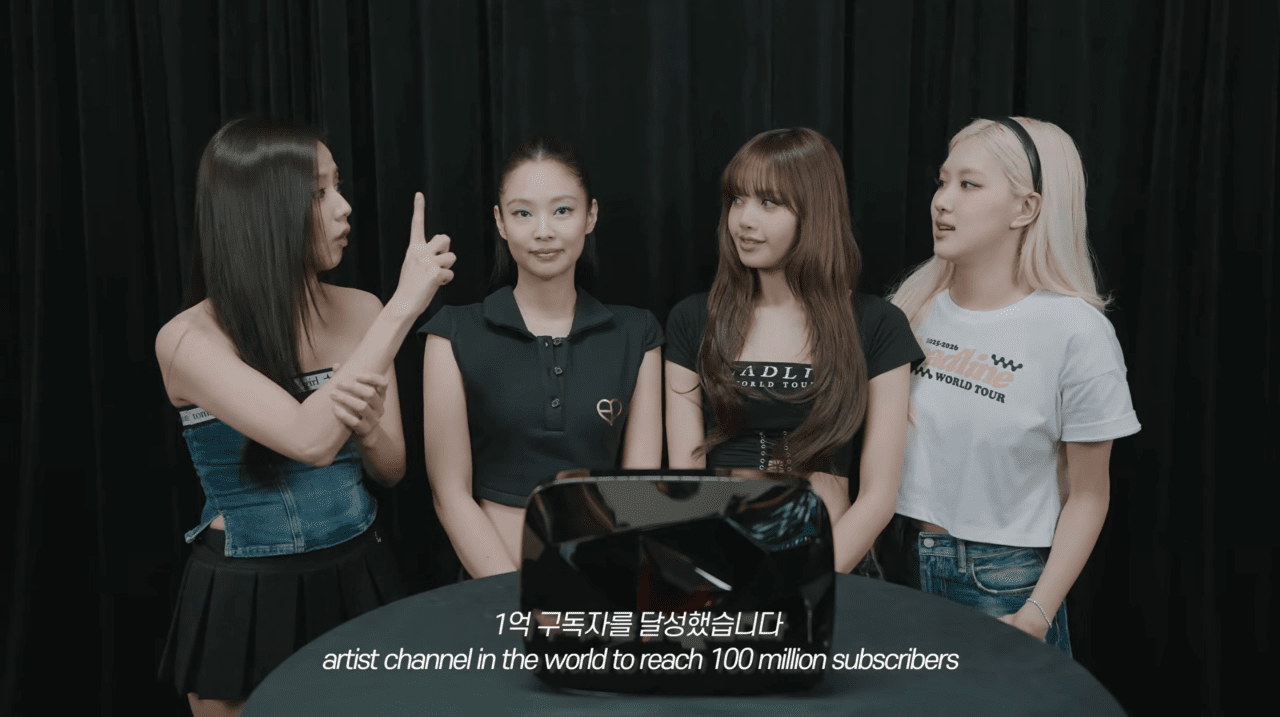 사진=블랙핑크 유튜브 채널 갈무리