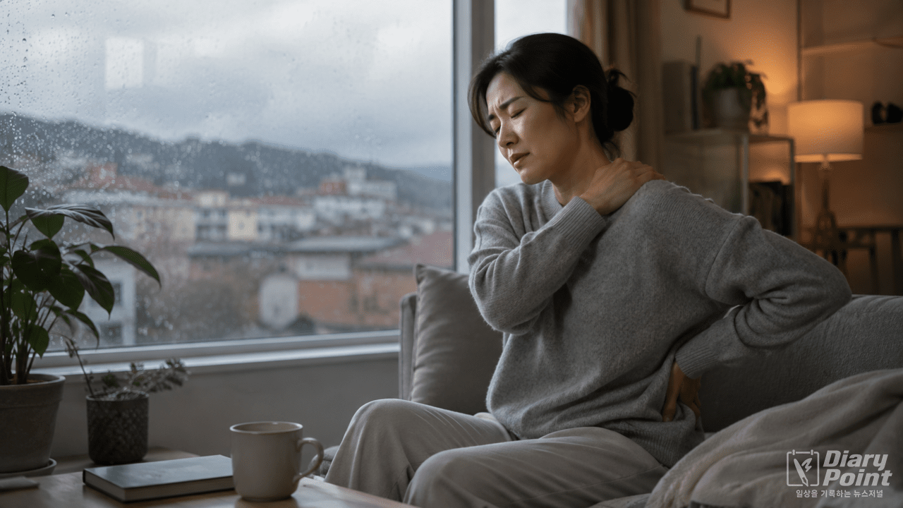 "비가 오려나?"…온몸이 쑤시는 느낌, 기분 탓이 아니었다