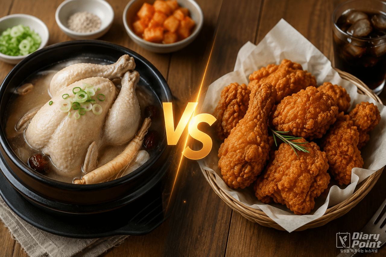 "초복 삼계탕 vs 치킨" …진짜 가성비 승자는 따로 있었다